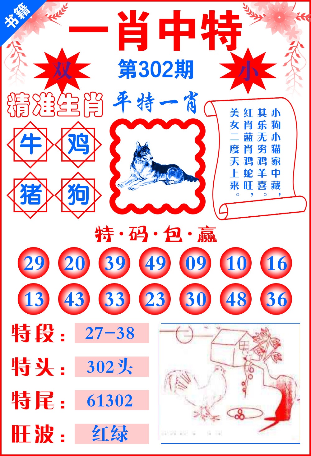 图片如未更新,可能正在上传中,或者开奖日再来看看,不便之处请谅解!