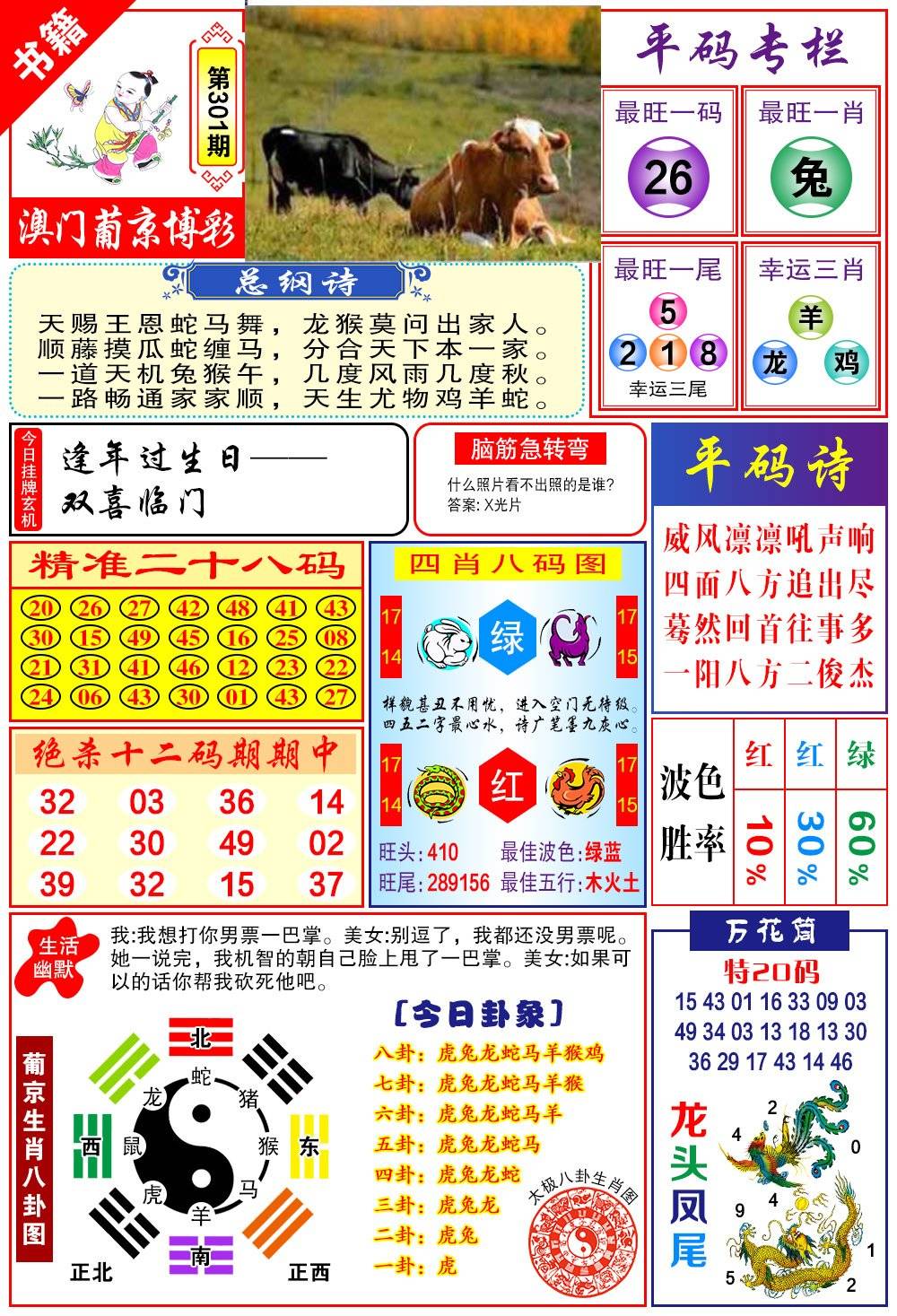图片如未更新,可能正在上传中,或者开奖日再来看看,不便之处请谅解!