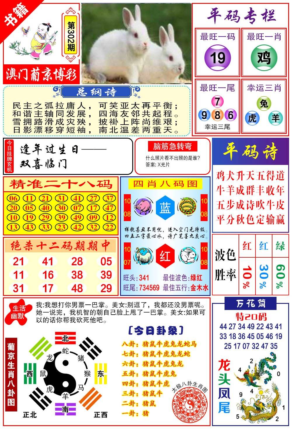 图片如未更新,可能正在上传中,或者开奖日再来看看,不便之处请谅解!